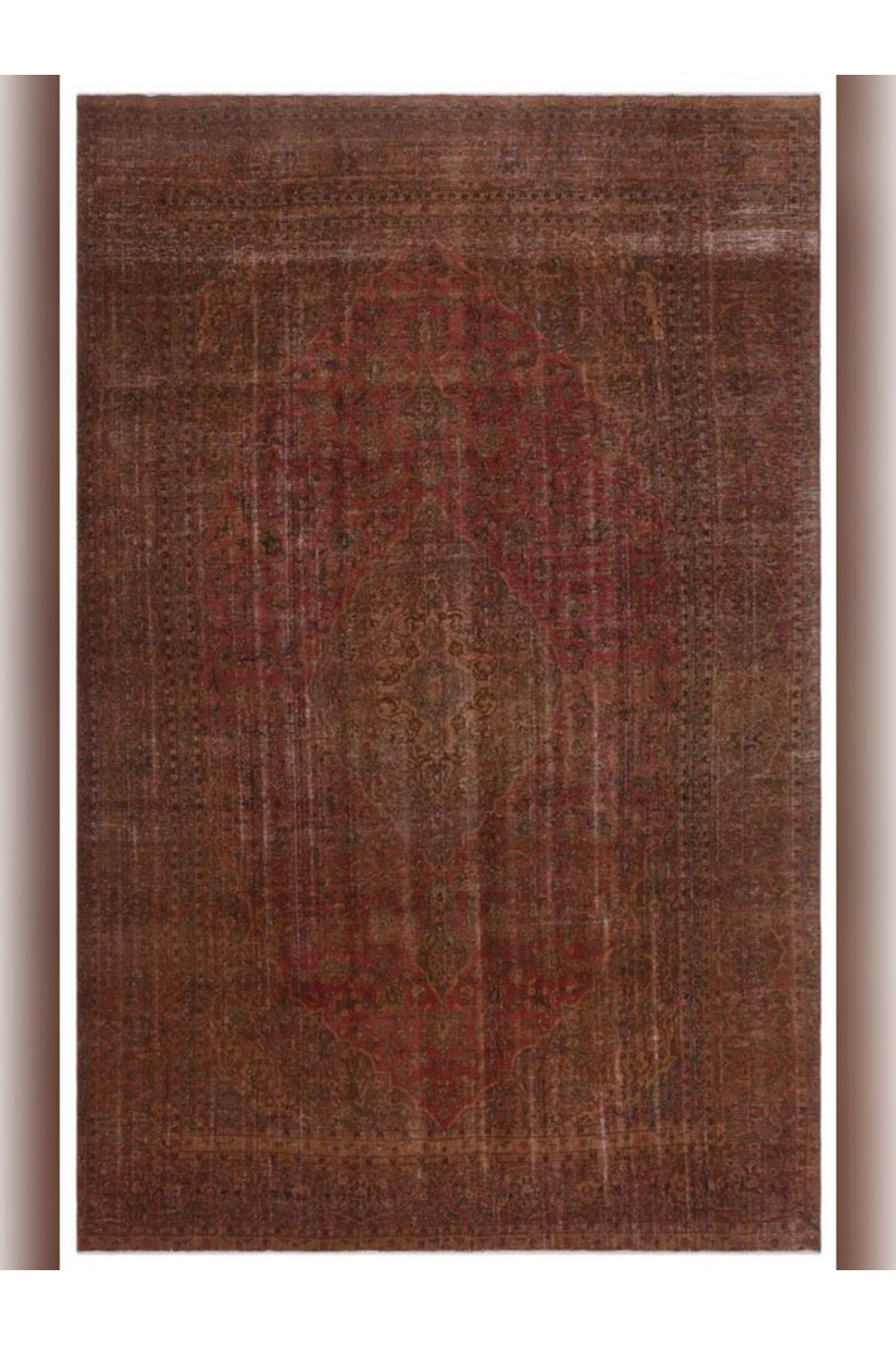 Apex Rug Distressed Vintage Rug XLarge Purple Hand-Woven Natural 29812 273 x 428 cm - MALLTURK