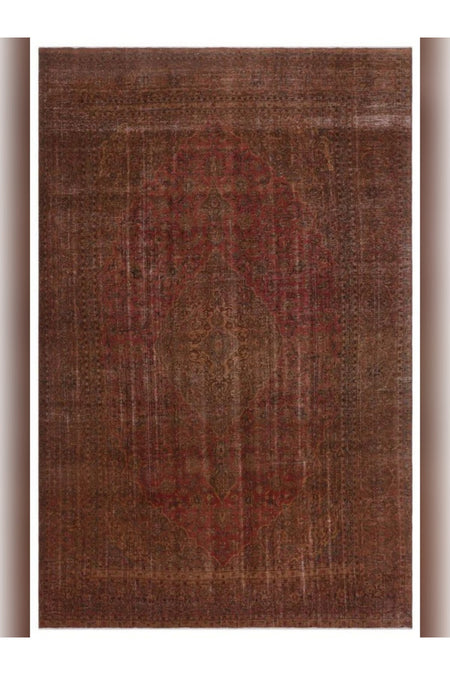 Apex Rug Distressed Vintage Rug XLarge Purple Hand-Woven Natural 29812 273 x 428 cm - MALLTURK