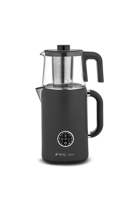 King KCM387 cAYSTAR Digital Tea Maker, Black - MALLTURK