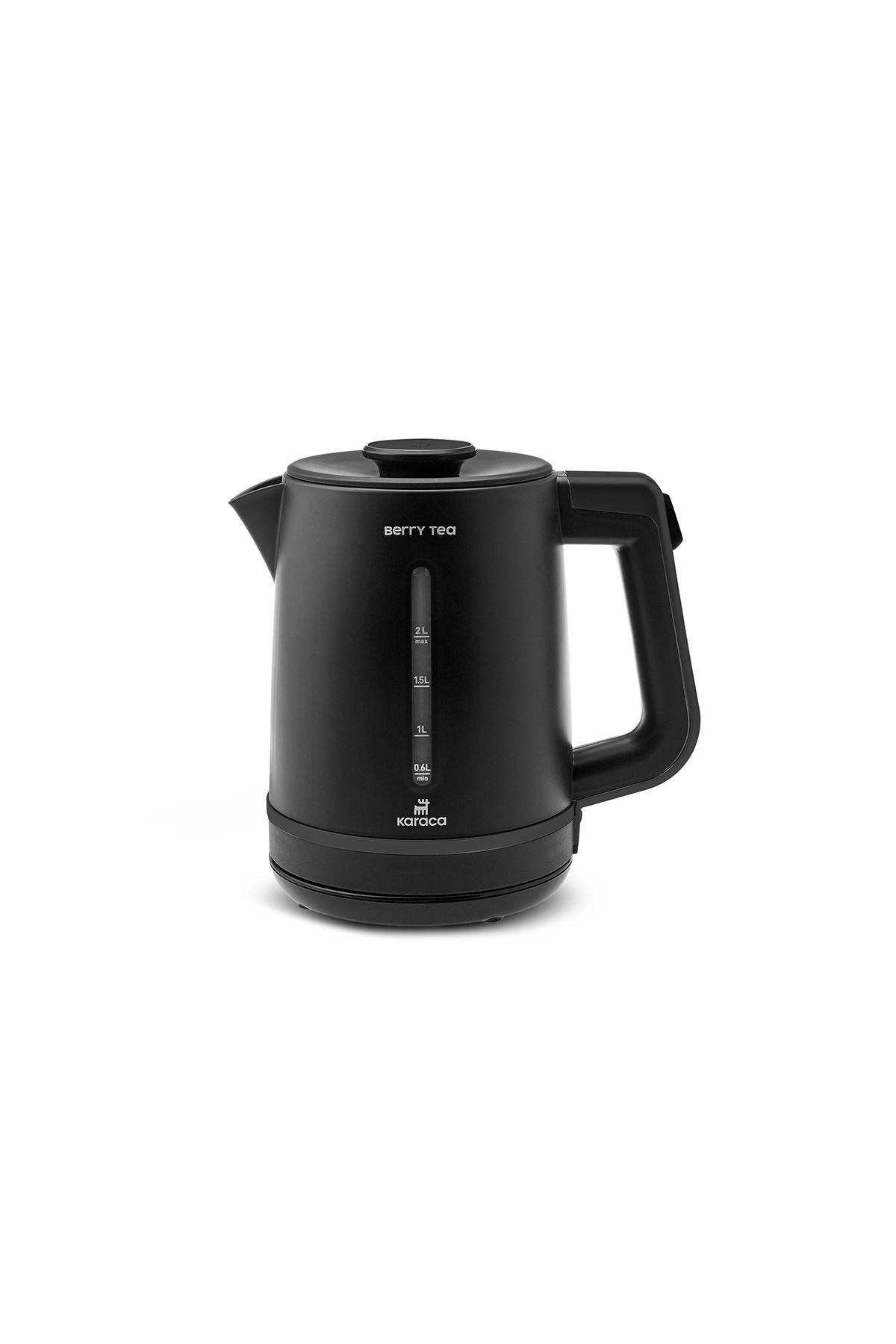 Karaca Berry Tea XL 2 in 1 Stainless Steel Tea Maker and Kettle Shiny Black - MALLTURK