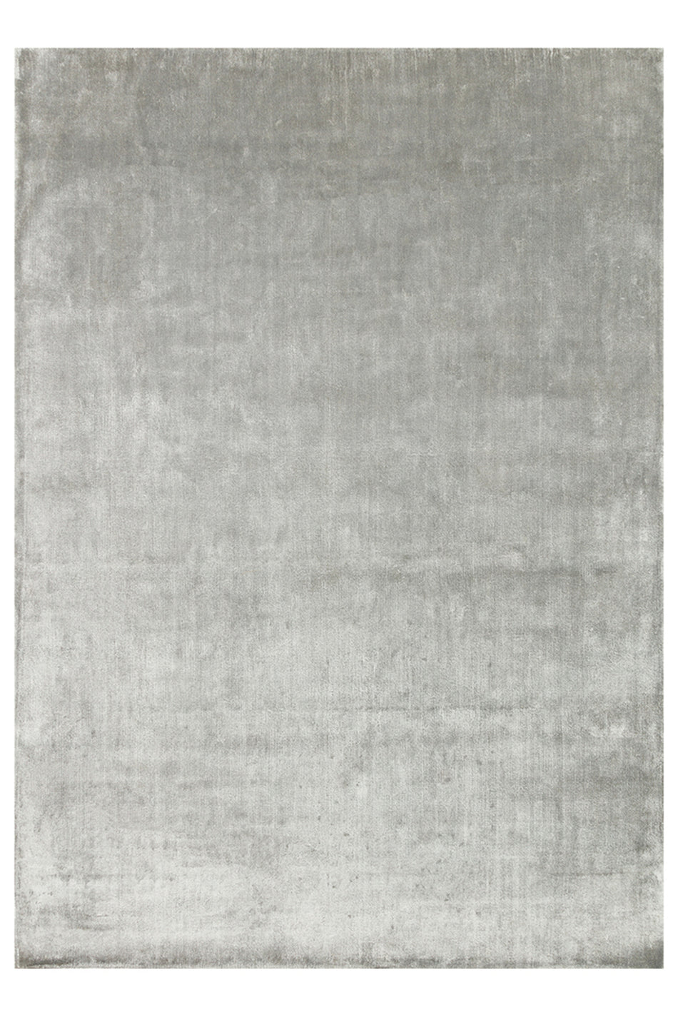 Vog Hali Alure Grey Handwoven Pure Bamboo Rug Luxury Soft Minimalist Modern Living Room and Lounge Rug - MALLTURK