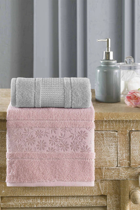 Ozdilek Blossom Happy Family Bathrobe Set - MALLTURK