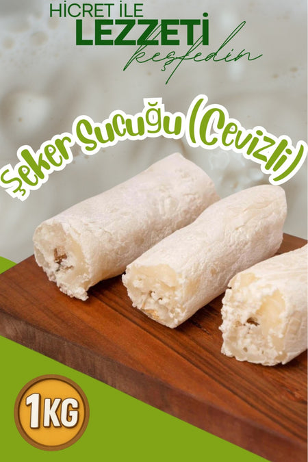 Hicret kuruyemis Sugar Confection Roll Walnut 1 kg - MALLTURK
