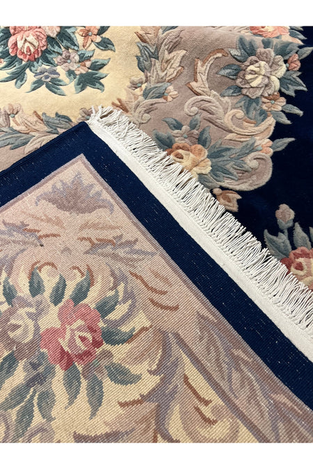 RD RAMAZAN DAG Hand Rug Art Hand-Woven Embossed Chinese Rug Premium Quality Navy Color Exceptional bir Urun Size 300x240 - MALLTURK