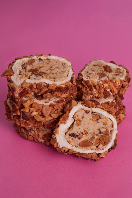 Derme Rolled Turkish Delight Almond Coated 300 g - MALLTURK