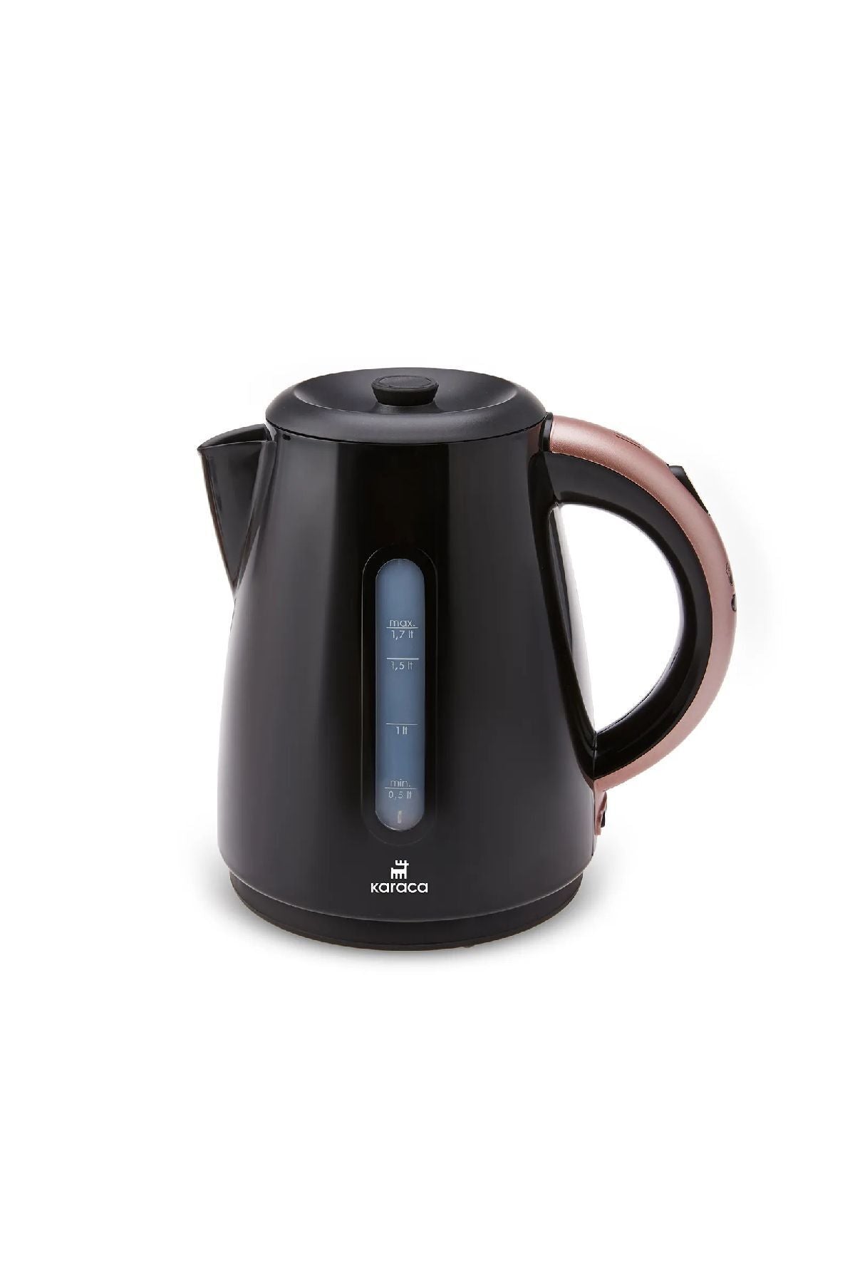 Karaca Daystar Stainless Steel 2-in-1 Tea Maker and Kettle with Rosegold - MALLTURK