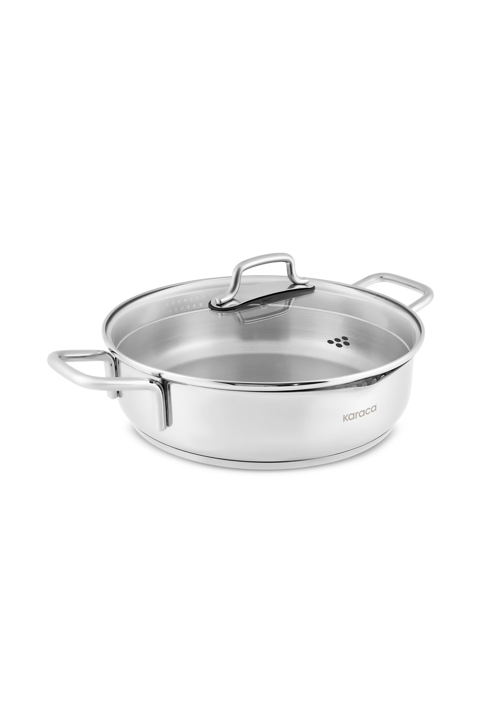 Karaca Powersteel 316+ Martha Kapagi Suzgecli Saute Pan - MALLTURK