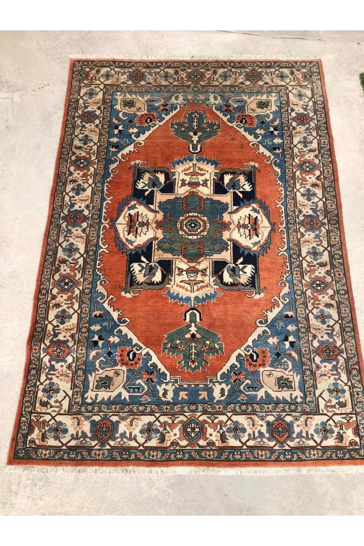 Hasyilmaz Hand-Woven Silk Wool Iranian Tabriz Rug 292x200cm 008
