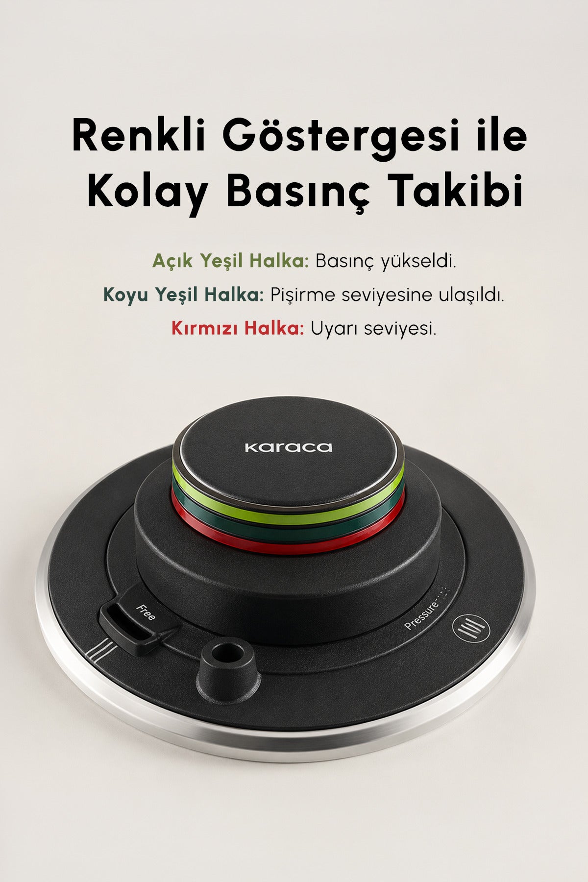 Karaca Quick And Safe induction Base Pressure Cooker 7 Liters - MALLTURK
