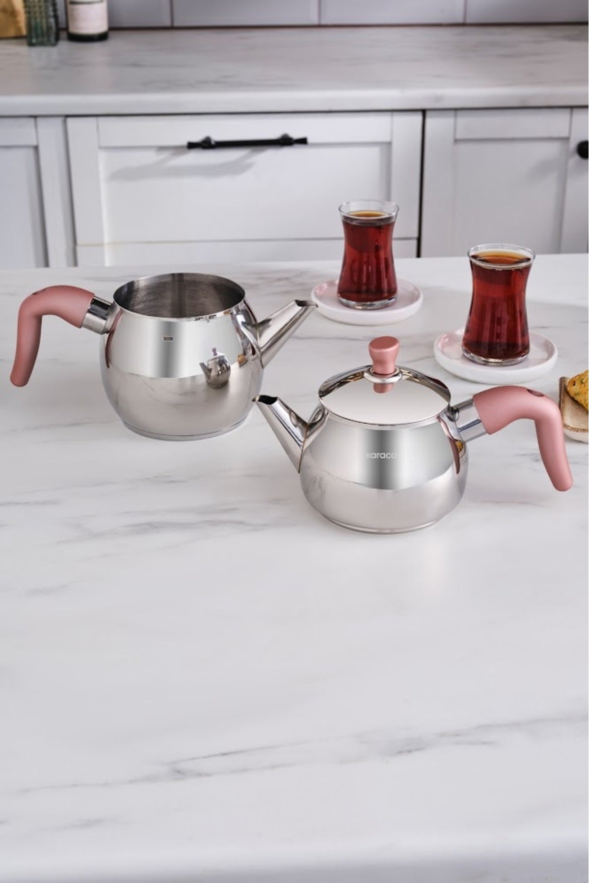 Karaca Maya induction Base Mini Teapot Set - MALLTURK