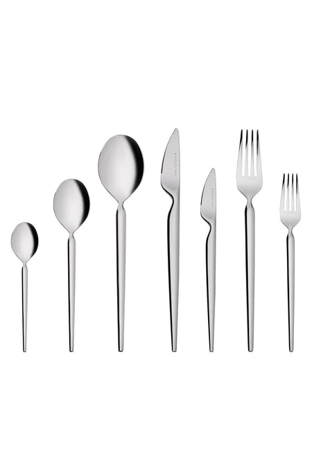 Karaca lady 316 Steel 84 Piece 12 Place Setting premium Flatware Set - MALLTURK