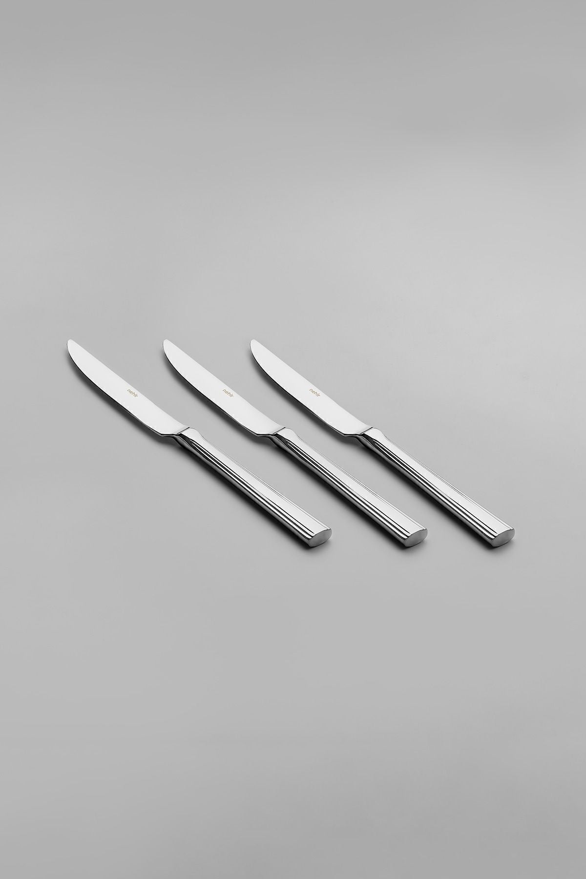 Nehir katre Plain 6 Place Setting 36 Piece Boxed Flatware Set - MALLTURK