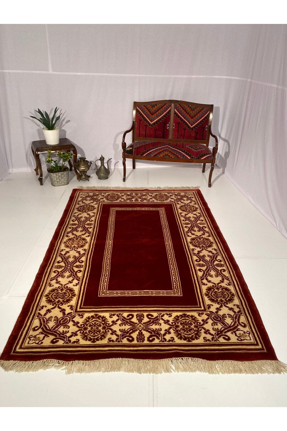 sIRVAN CARPET Handwoven Antique yoruk Carpet - 164 x 233 - MALLTURK