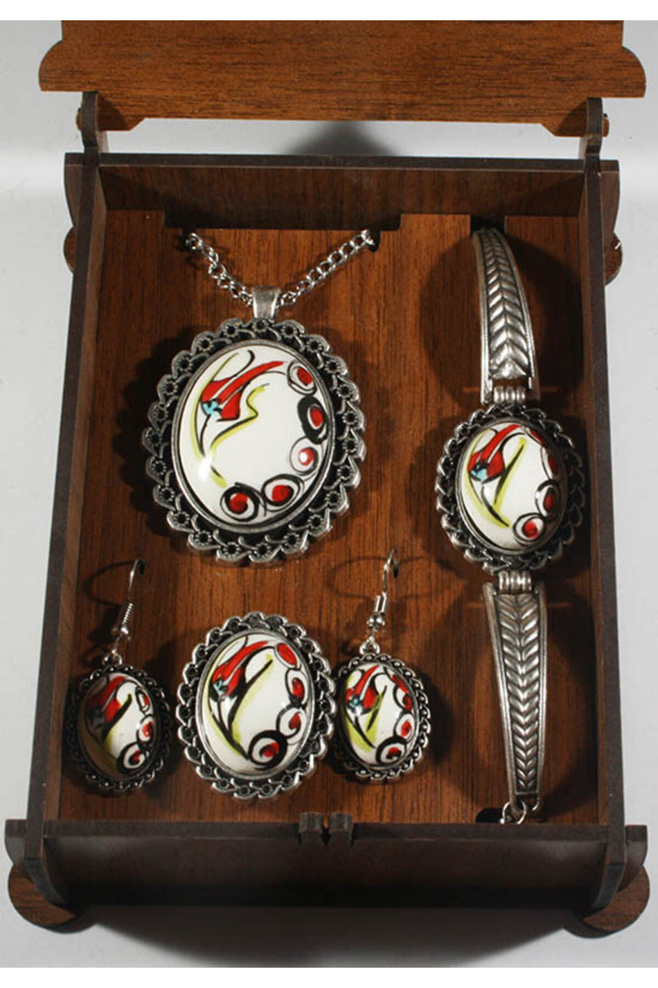 Cini Evi Tulip and Clouds Jewelry Set - MALLTURK