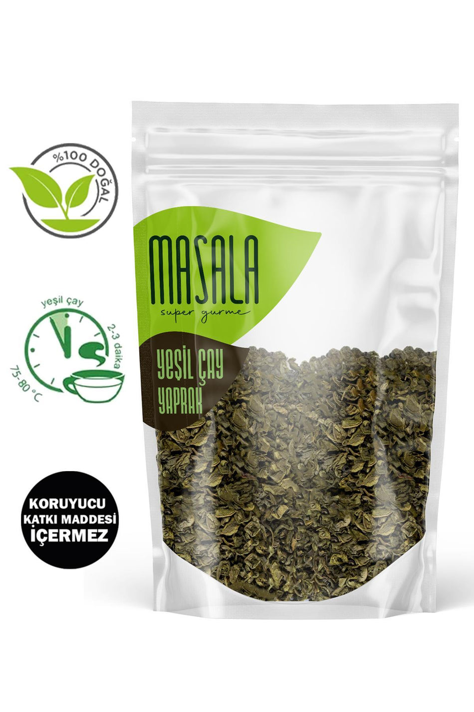 Super Gourmet Masala Green Tea Leaves (Green Tea) 200 gr