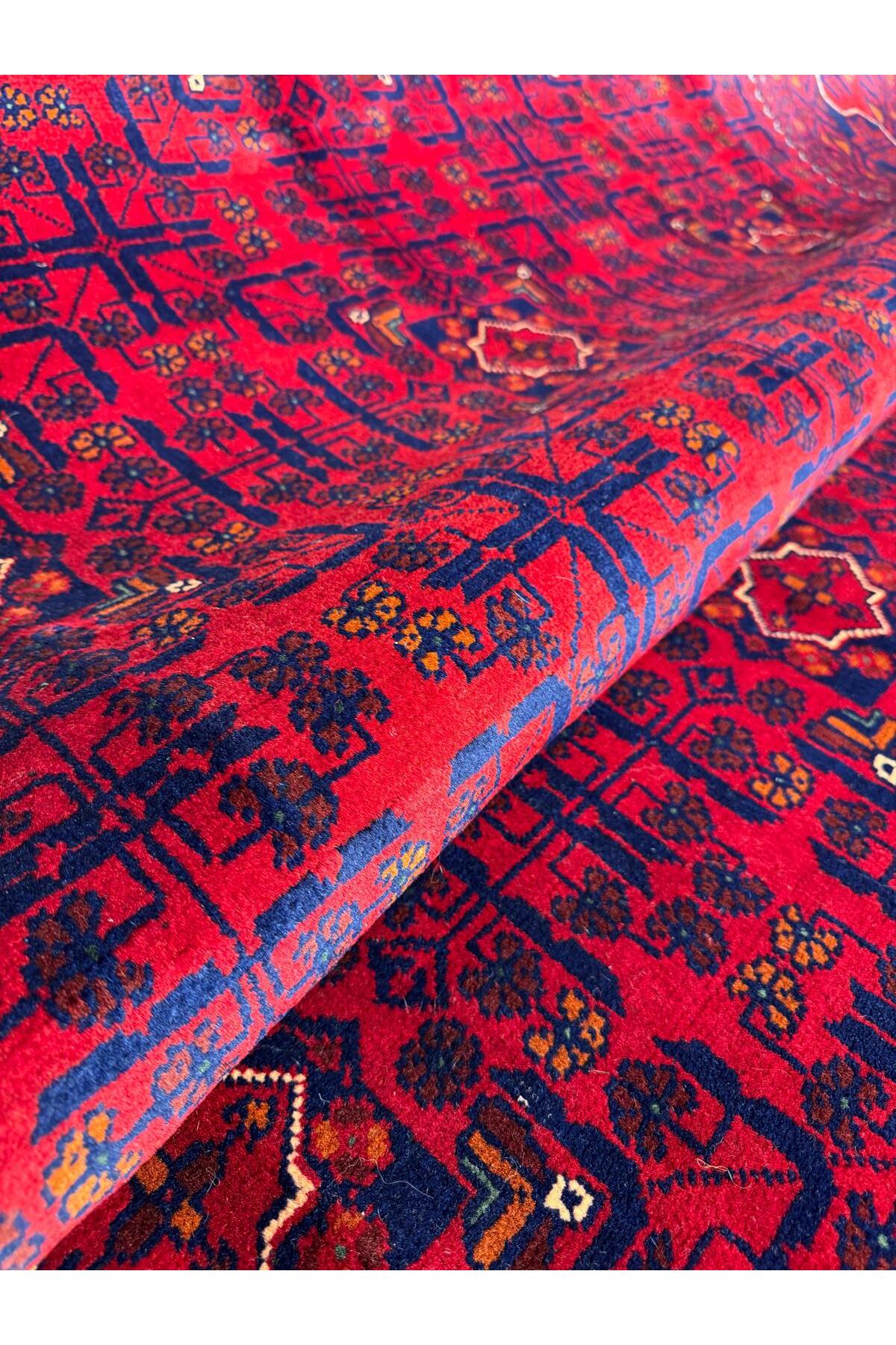 Rustikev AFGAN BILICIK Rug 202X313CM Wool Hand-Woven Base Rug - MALLTURK