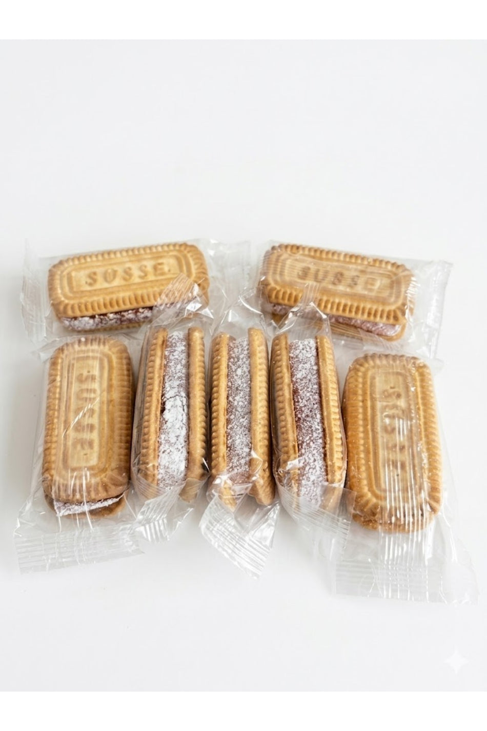 OZAD KURUYEMIS Rose Flavored paketli finger Biscuit Sandwich Turkish Delight 1 kg - MALLTURK