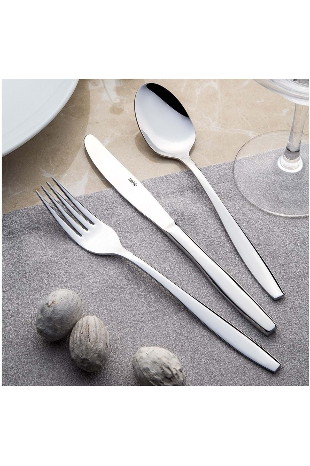 Nehir sahra Plain Dessert Fork - MALLTURK