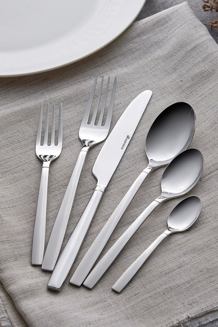 Karaca juniper elegance 84 Piece 12 Place Setting Boxed Flatware Set