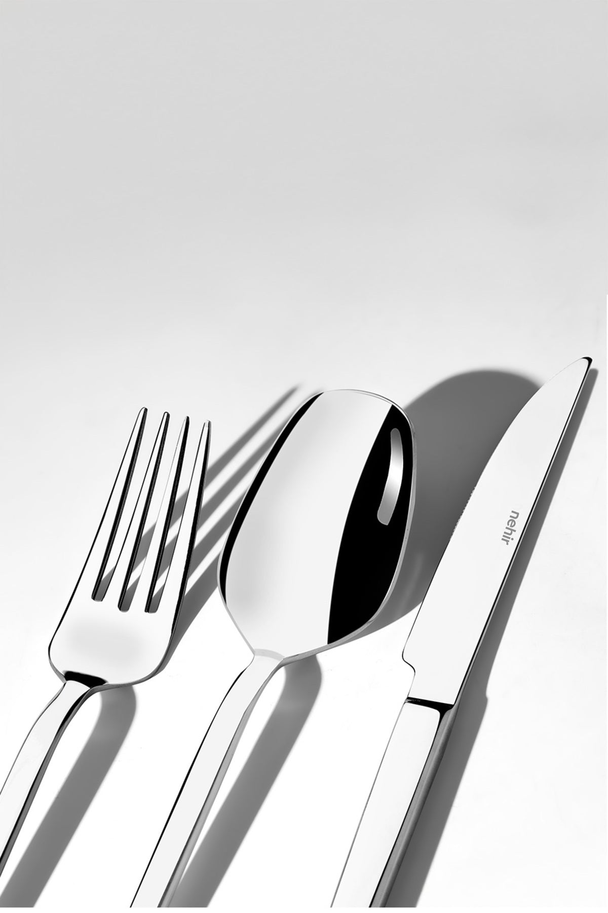Nehir milas Plain 6 Place Setting 36 Piece Boxed Flatware Set - MALLTURK