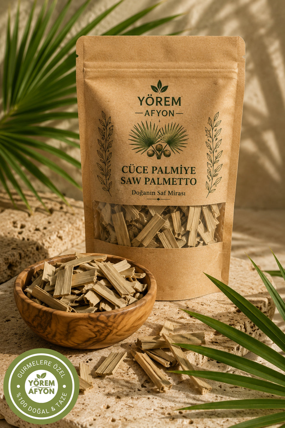 Gulcehre Yorem Afyon Nature's Gift to Men: Saw Palmetto {Serenoa Repens} | 30g - MALLTURK