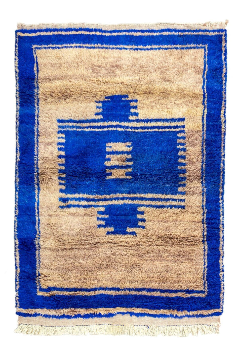 Soho Antiq Geyre Hand Woven Tulle Carpet 130x190 cm - MALLTURK