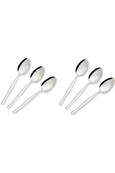 Nehir zarif Plain 6li posetli Dinner Spoon - MALLTURK