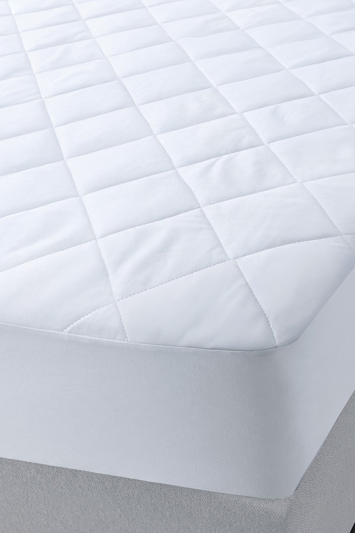 Yatas Perle Cotton Fitted Mattress Protector - MALLTURK