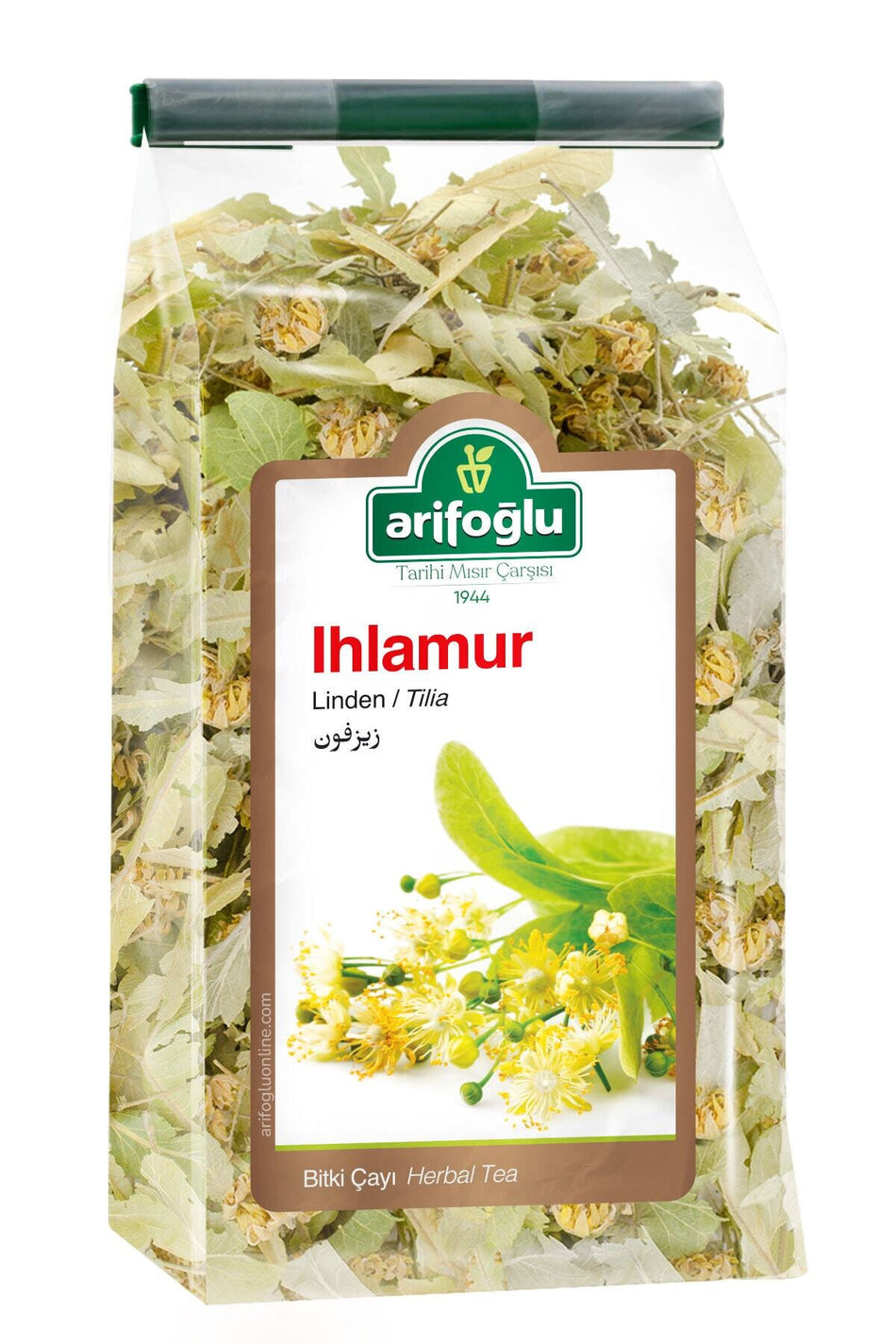 Arifoglu Linden Tea (Flowers and Leaves, New Harvest, Pure and Natural) 40 gr. - MALLTURK