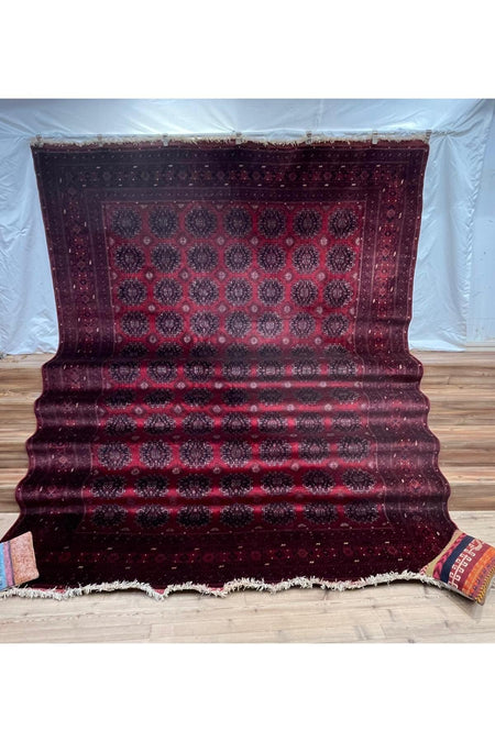 SIRVAN Rug Hand-Woven AFGAN Rug - 294 x 387 - MALLTURK
