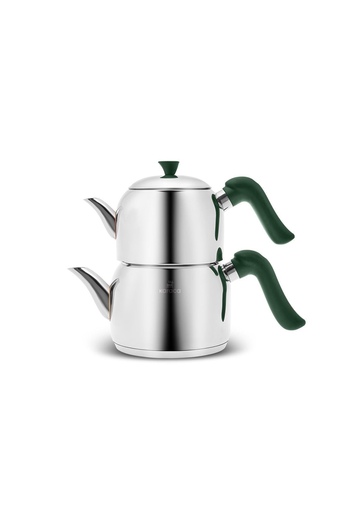 Karaca Edena induction Base Midi Teapot Set, Green - MALLTURK