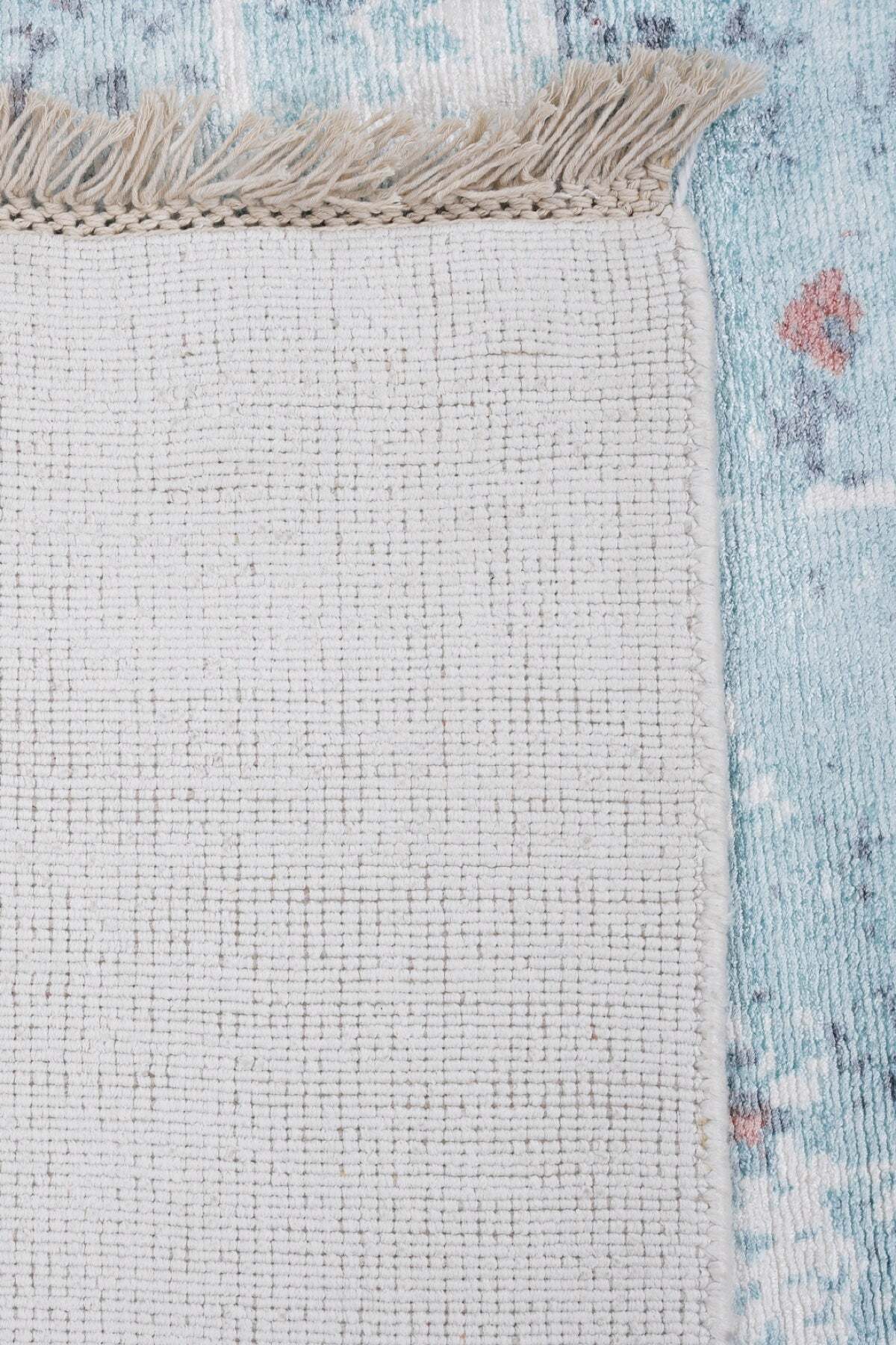 Naar Erase KC 305 Multicolored Modern Handwoven Bamboo Living Room Rug - MALLTURK