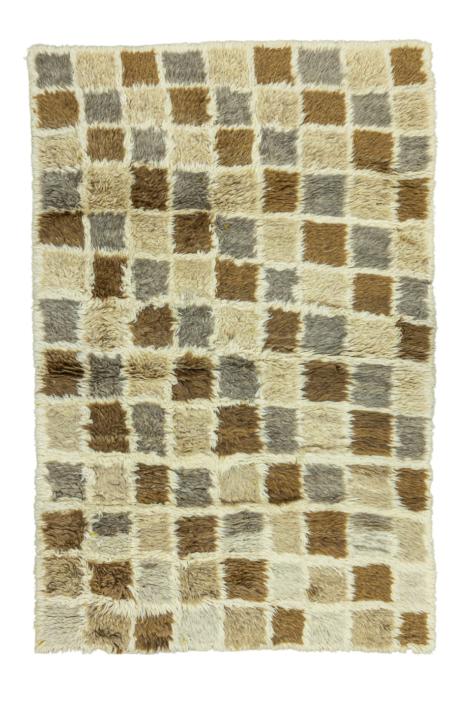 Soho Antiq Florin Geometric Design Tulle Rug 116x190 cm - MALLTURK