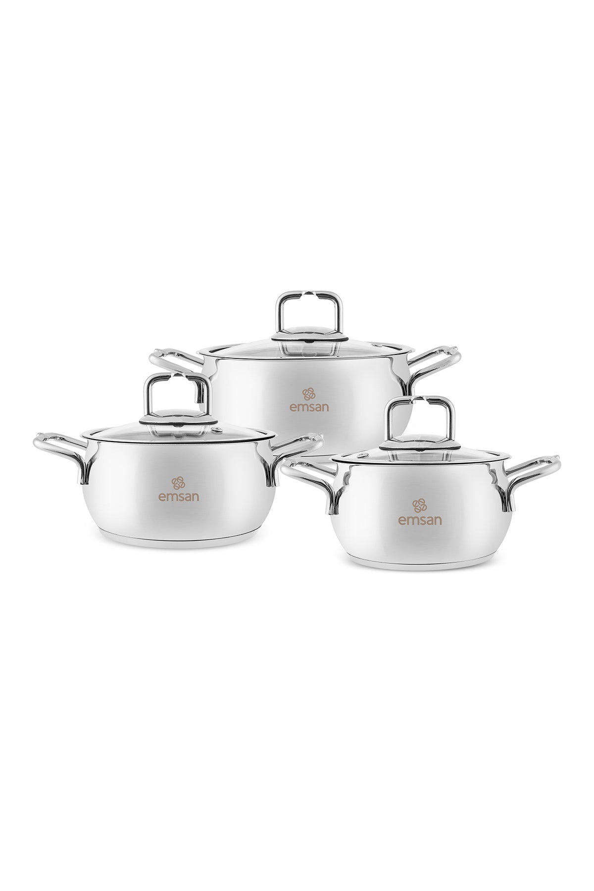 Emsan Emirgan Midi Induction Uyumlu 6 Piece Cookware Set - MALLTURK