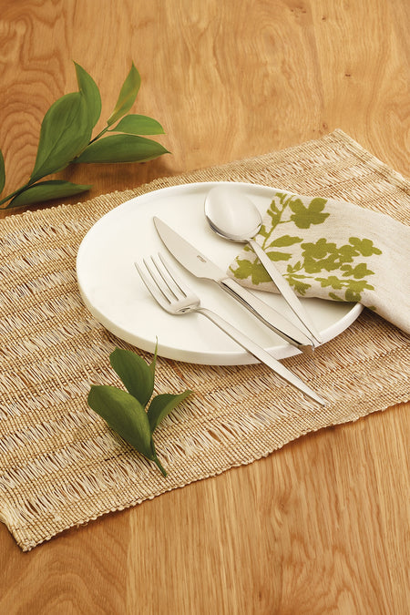 Emsan ay isigi Plain 6 Place Setting Flatware Set 18 Piece - MALLTURK