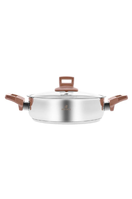 Karaca Senna Induction Compatible Saute Pan Rose