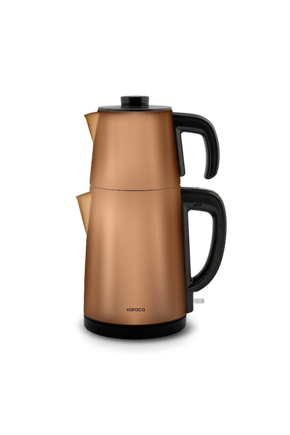 Karaca Gastro Dem 2 in 1 Stainless Steel Tea Maker and Water Heater Copper - MALLTURK