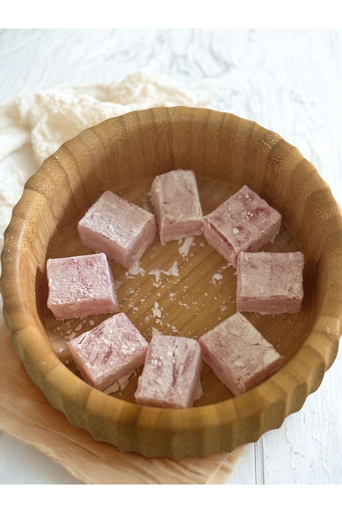 GSC SEKERLEME Fresh Rose Flavored Turkish Delight 1 kg - MALLTURK