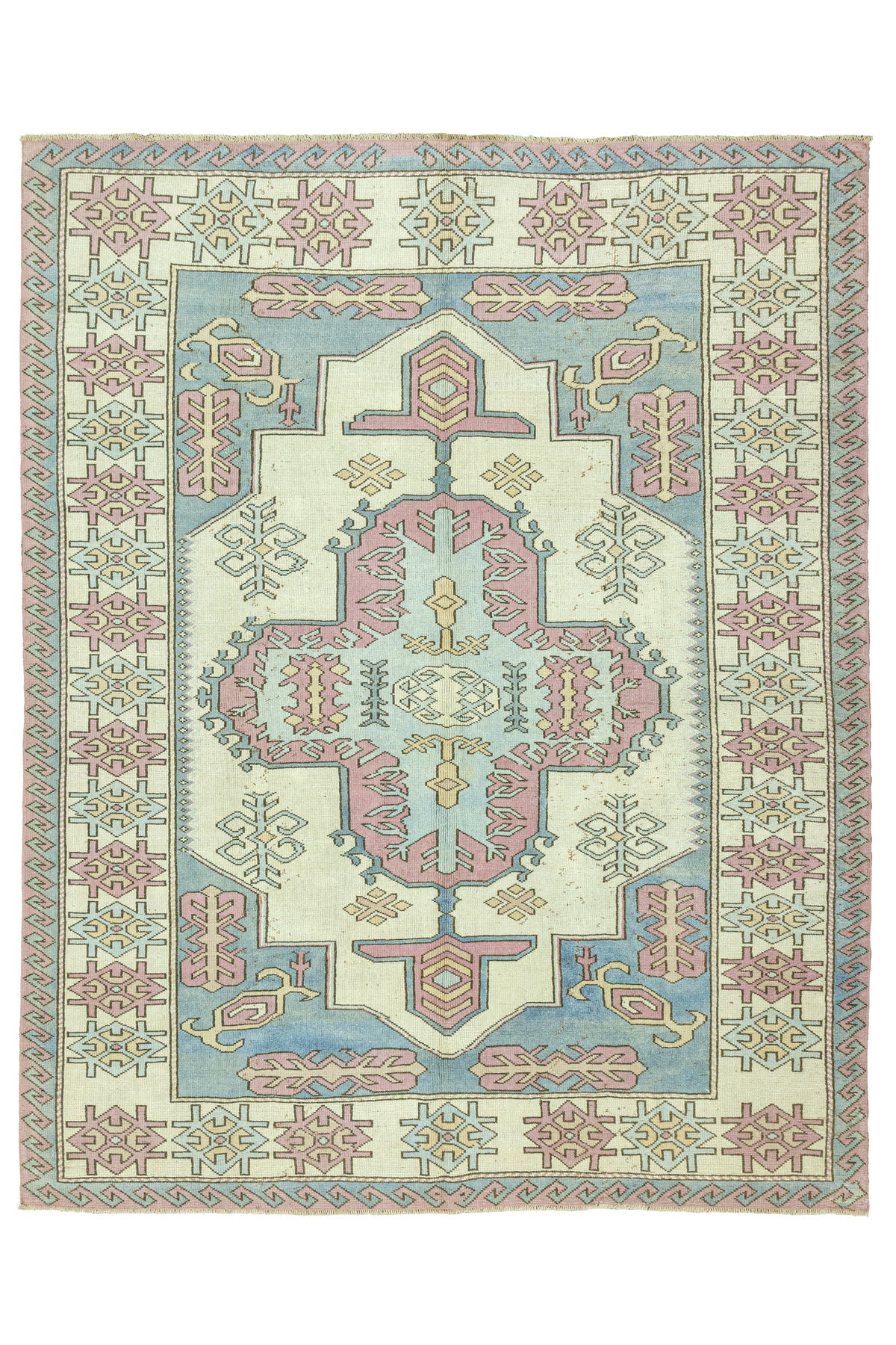 Soho Antiq Vidadi Rustik Design Wool Rug 224x281 cm - MALLTURK