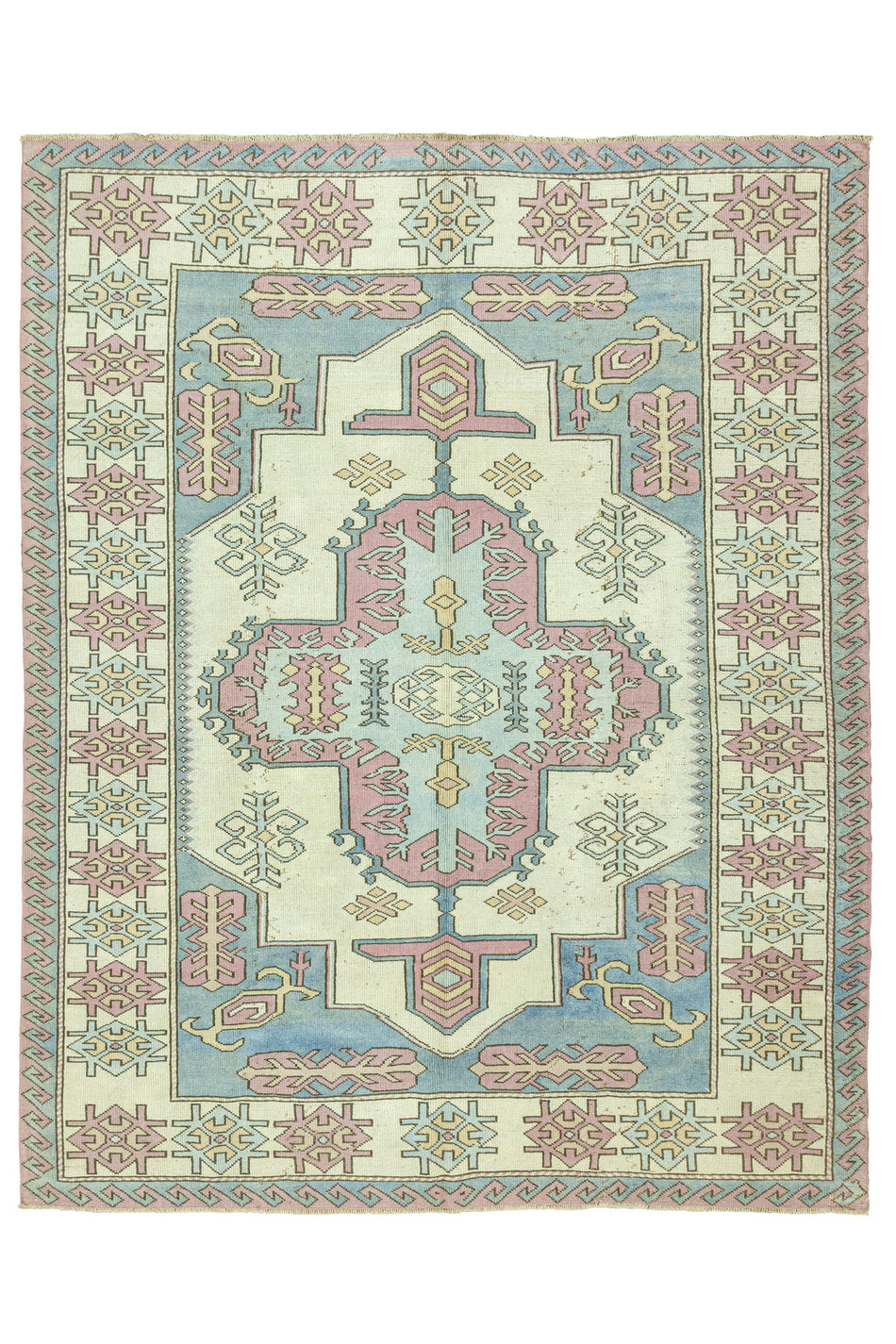 Soho Antiq Vidadi Rustik Design Wool Rug 224x281 cm - MALLTURK
