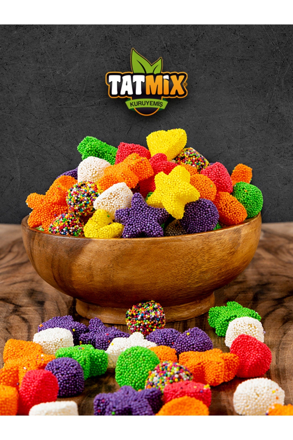 Tatmix kaskasli Jelly Turkish Delight 1kg - MALLTURK
