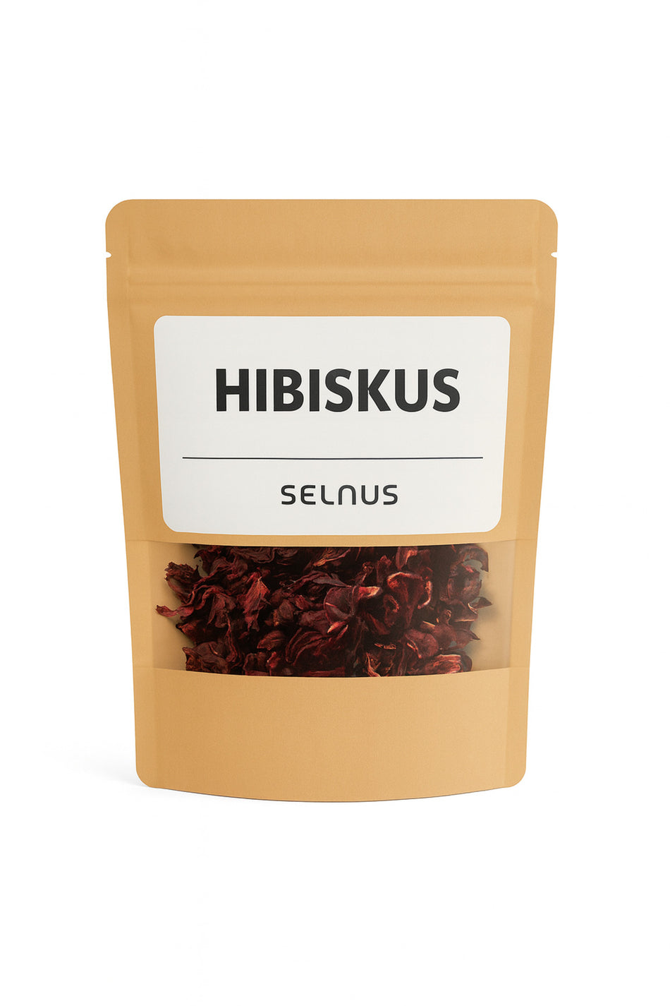 SELNUS Hibiscusthee 150 gram (Hibiscus sabdariffa, granaatappel, okra, amberbloem, Mekka-roos)