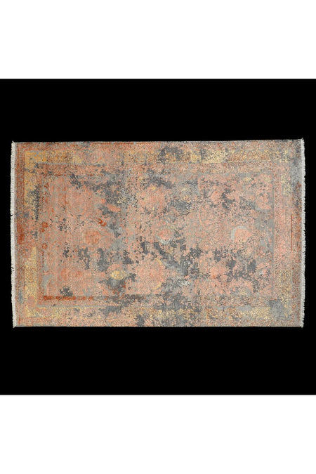 Halicizade Hand-Woven Vintage Bakir Rug - MALLTURK