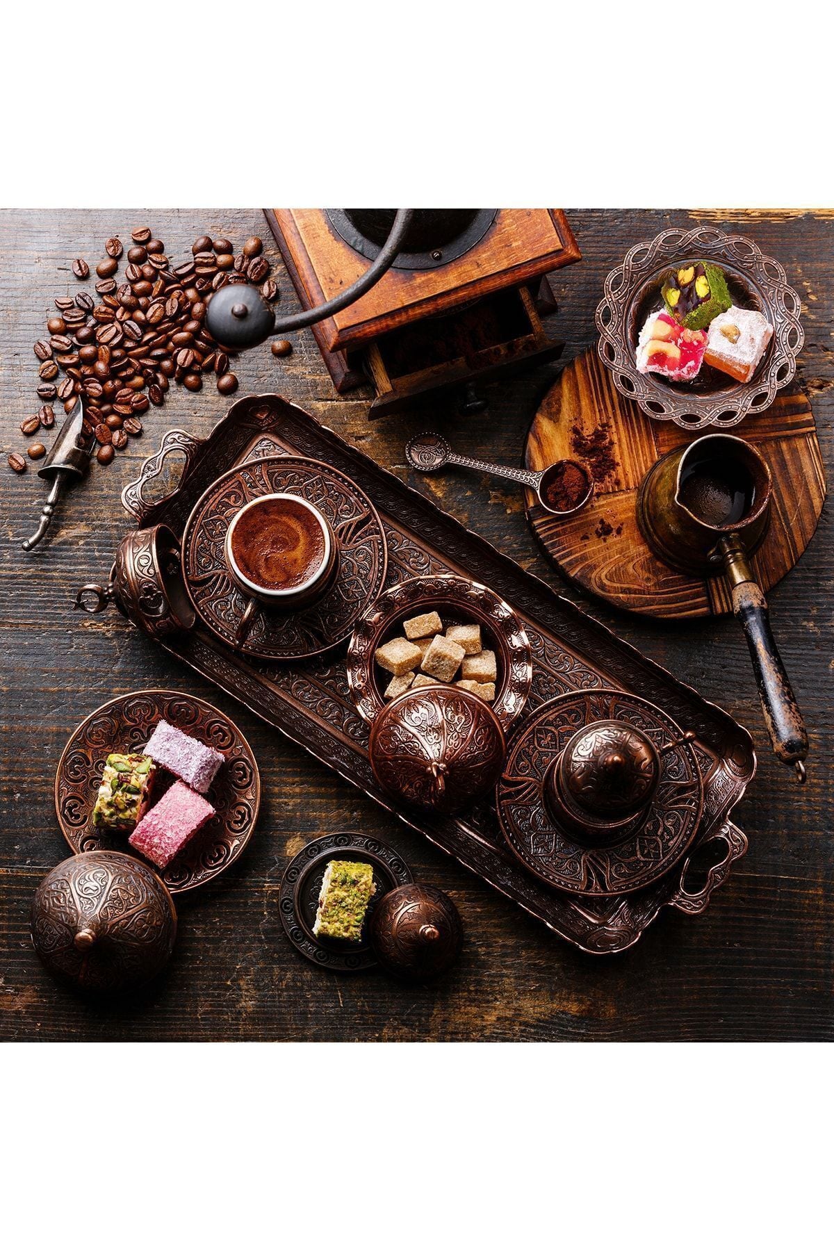 Cerez pazari Gift Box metal kutuda kral Turkish Delight 500g Assorted spesiyal Pistachio Hazelnut and Walnut - MALLTURK