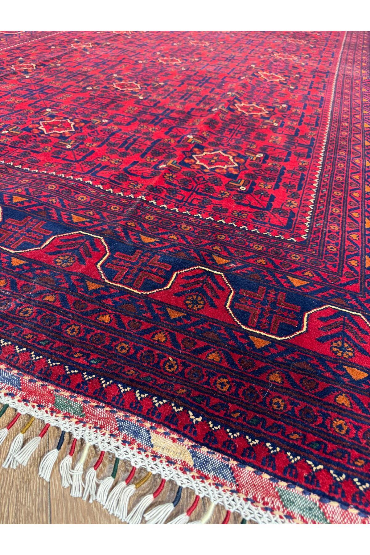 Rustikev AFGAN BILICIK Rug 202X313CM Wool Hand-Woven Base Rug - MALLTURK