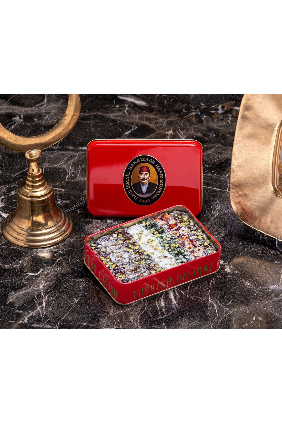 HAFIZ mustafa 1864 Assorted Turkish Delight 570 g - MALLTURK