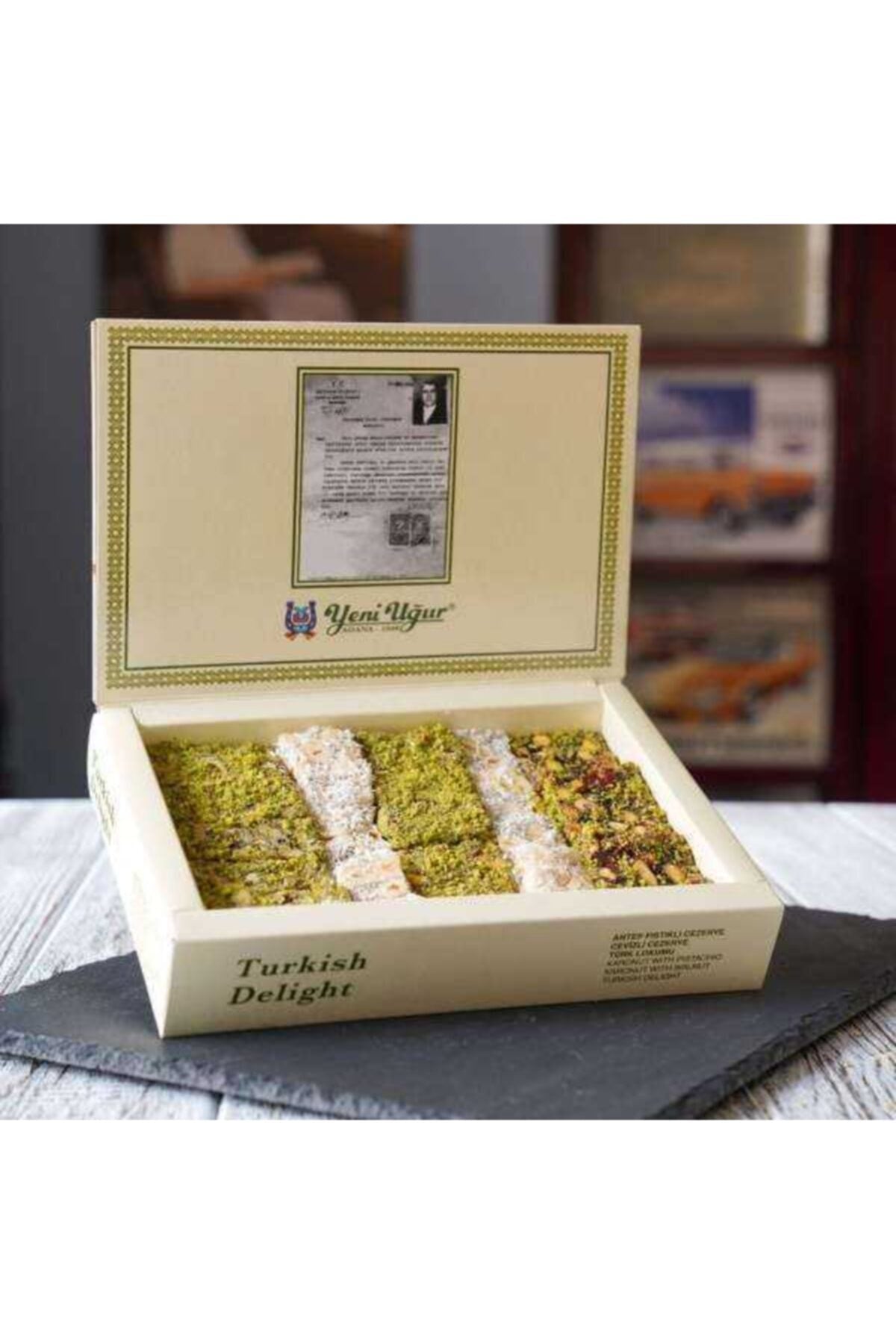 Yeni Ugur lux Assorted Turkish Delight 500 g - MALLTURK