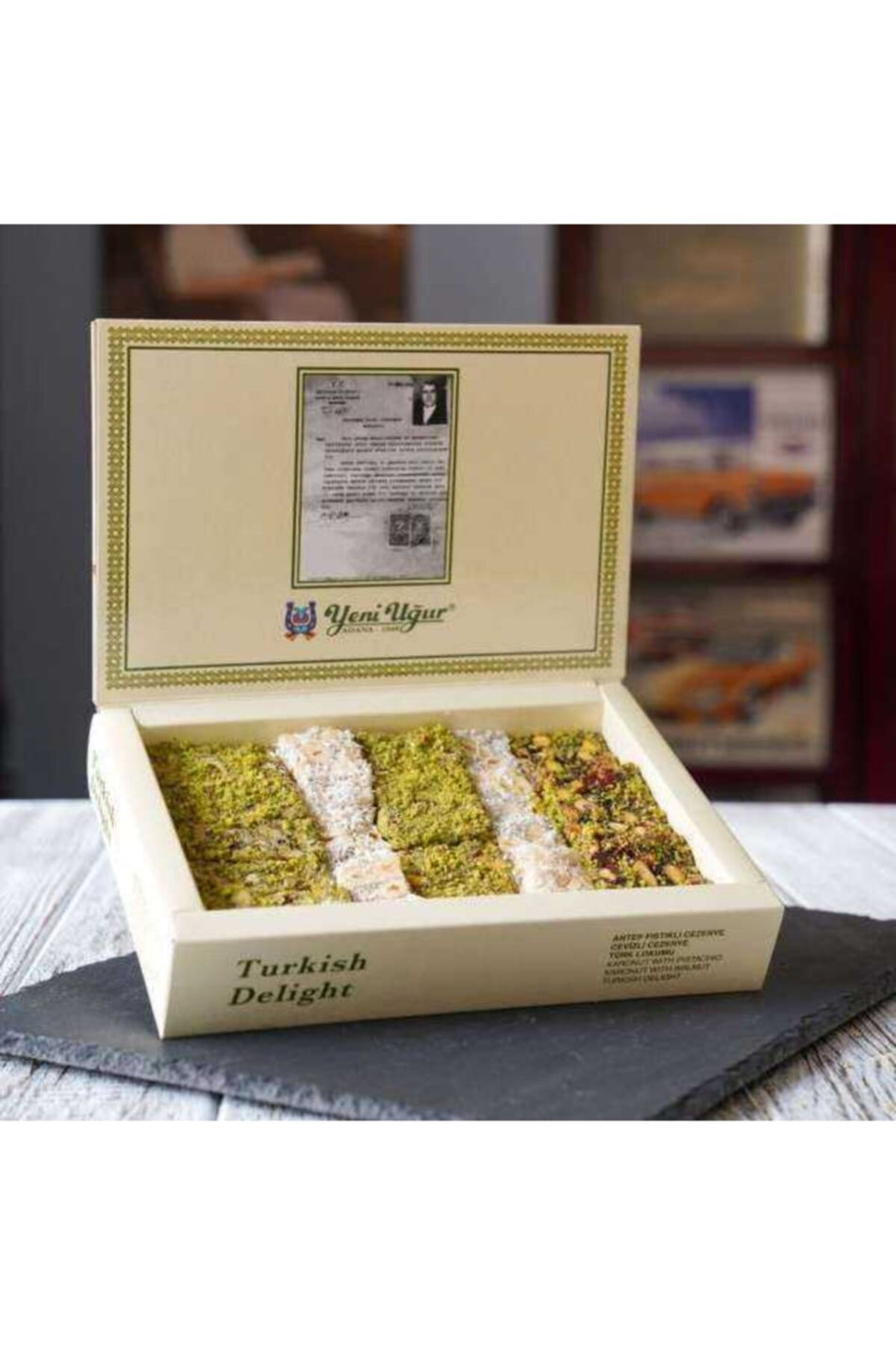 Yeni Ugur lux Assorted Turkish Delight 500 g - MALLTURK