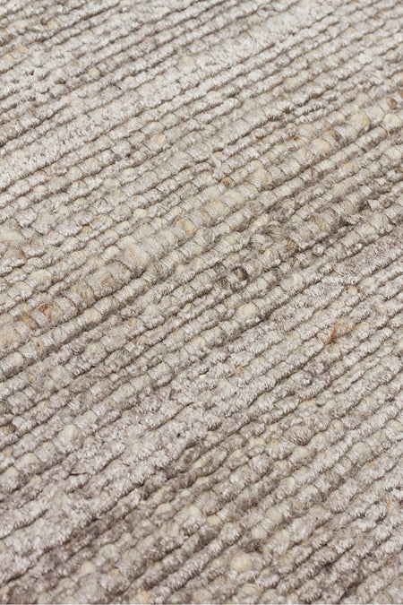 Kalesta Rug Toronto Stone, %100 Hand-Woven, Wool and Viskon Karisimli Country Style Salon Living Room Rug