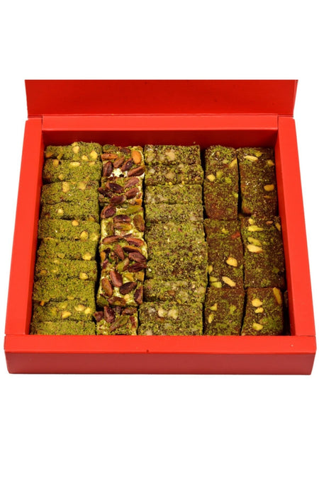 Mahsere 1948 Assorted Pistachio Turkish Delight Carrot Confection ozel Pack 1 kg mahsere 1948 - MALLTURK